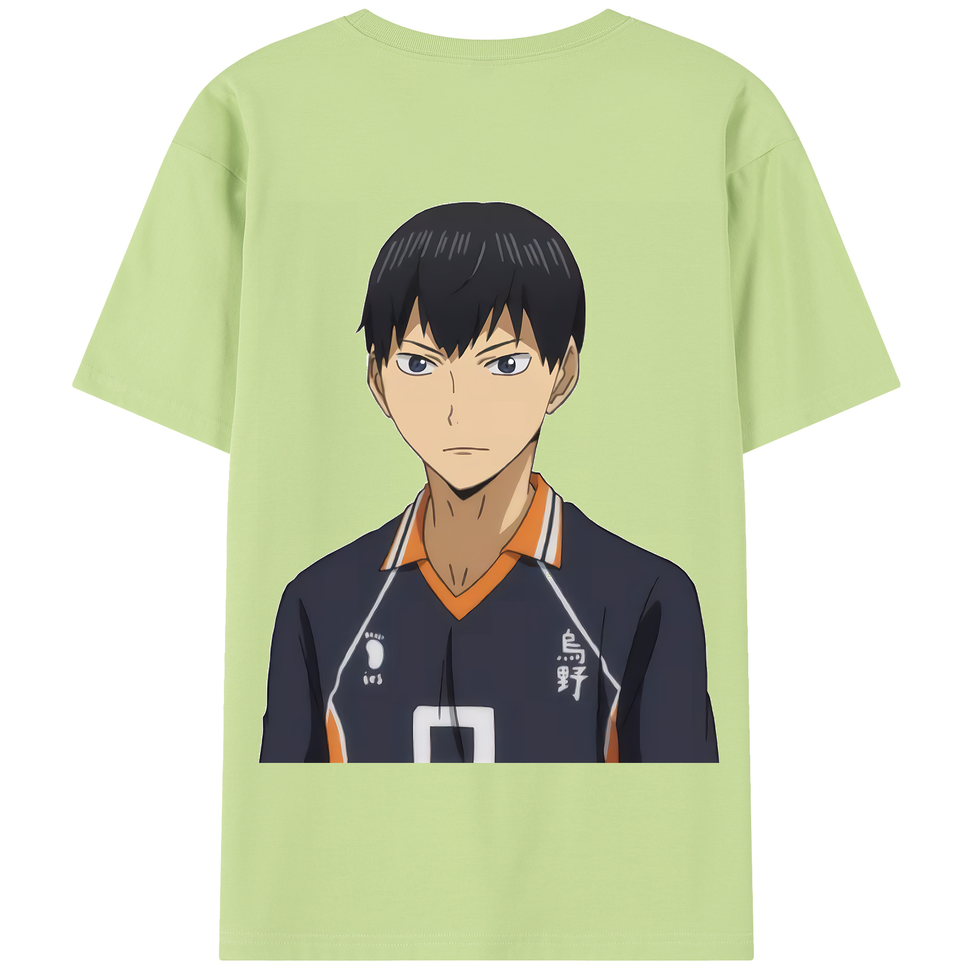 （画像用） ハイキュー!! Haikyu!! 綿100％半袖Tシャツ（背面プリント）